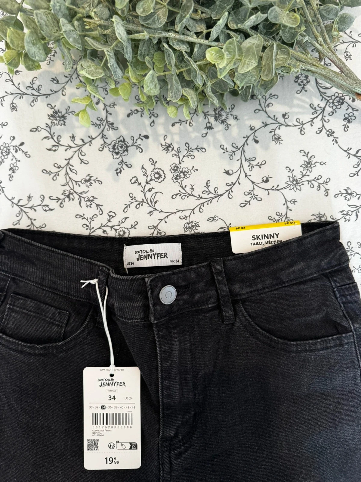 Jean noir skinny Jennyfer – Taille 34 | Très bon état